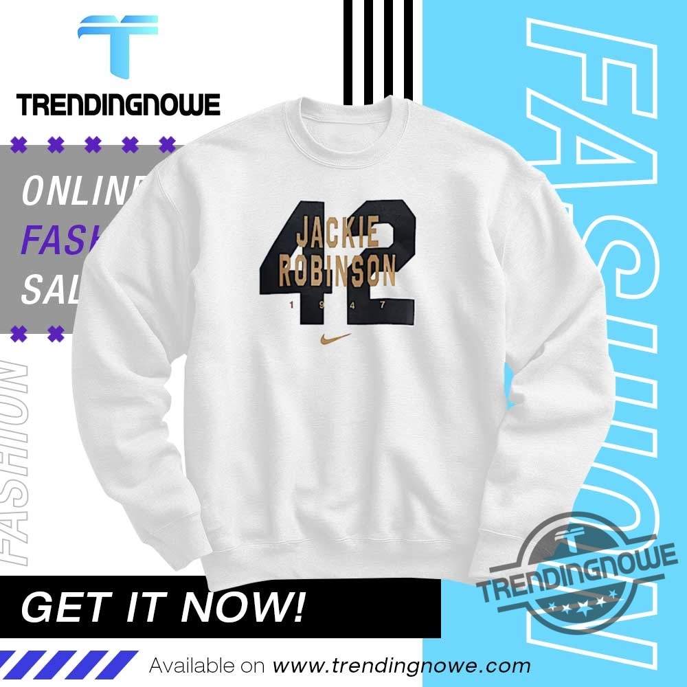 Nike 42 Jackie Robinson Shirt 10 Nike 42 Jackie Robinson Shirt