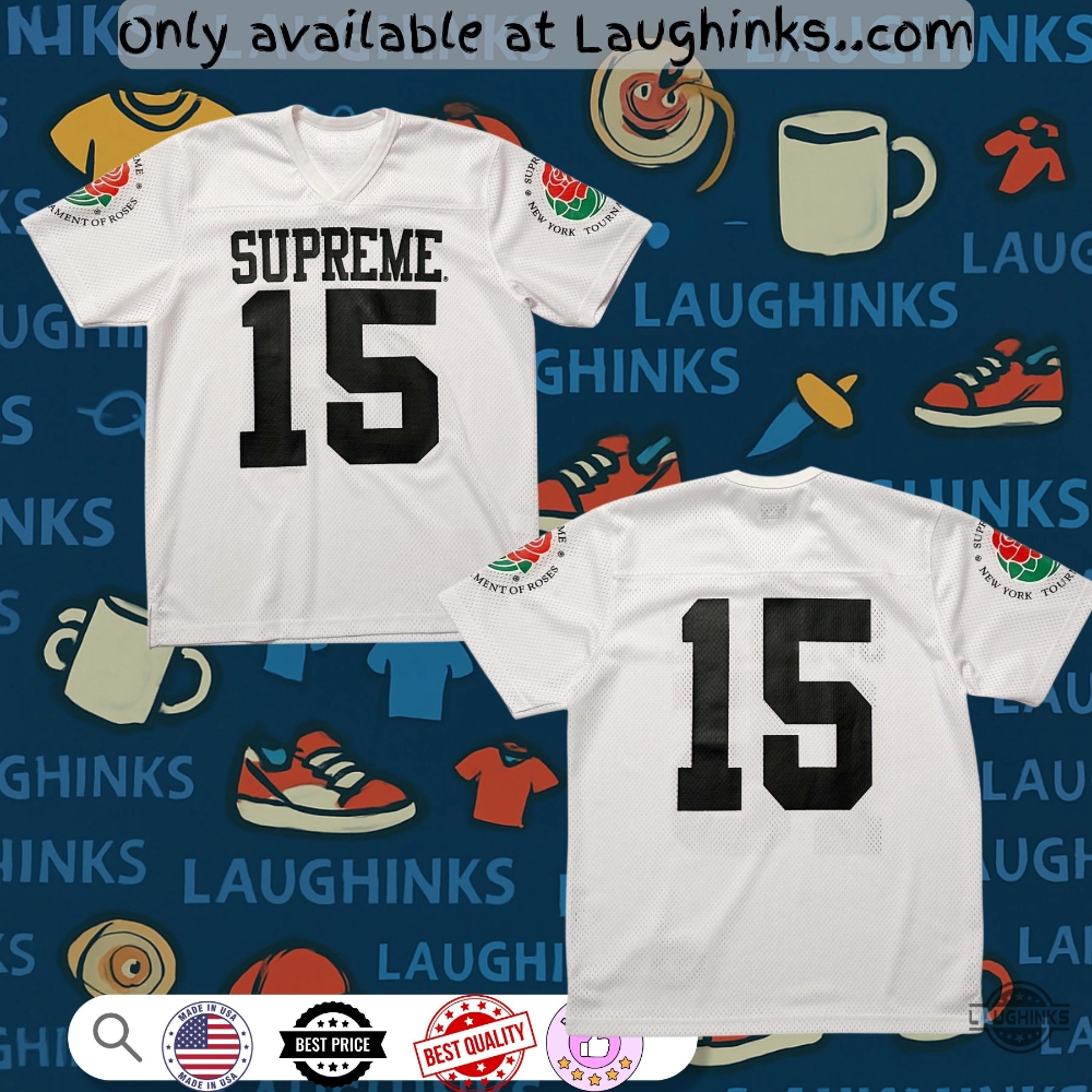 Supreme Tournament Of Roses Football Jersey Shirt 2013 Rose Bowl Replica 2 Supreme Tournament Of Roses Football Jersey Shirt 2013 Rose Bowl Replica