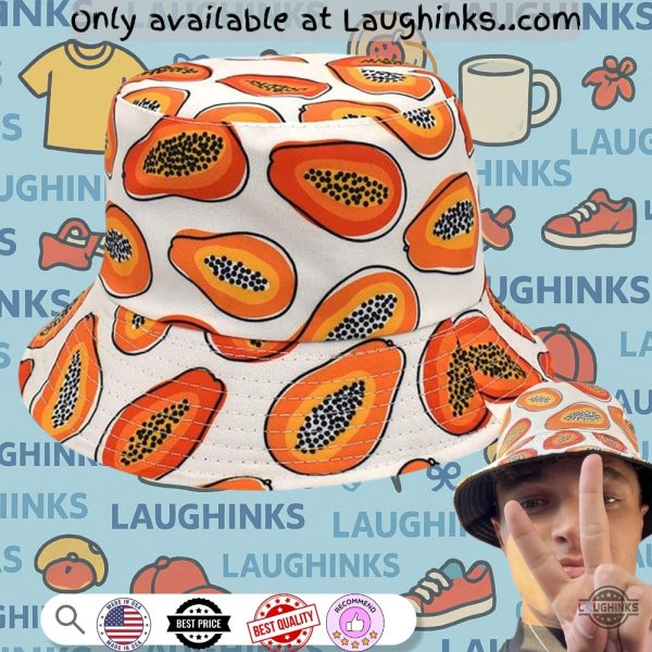 lando norris papaya bucket hat replica