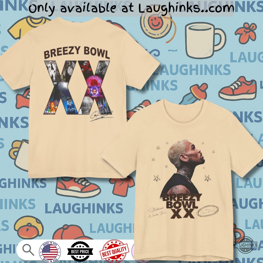Chris Brown 1111 Tour 2024 Breezy Bowl Xx Shirt 5 Chris Brown 1111 Tour 2024 Breezy Bowl XX Shirt