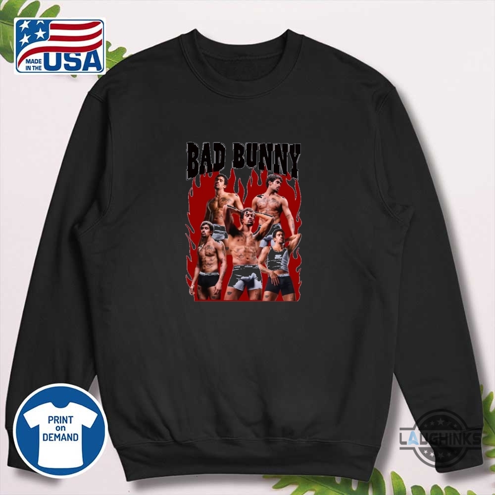 Bad Bunny Wearing Ck Bootleg Tee 17 Bad Bunny Wearing CK Bootleg Tee