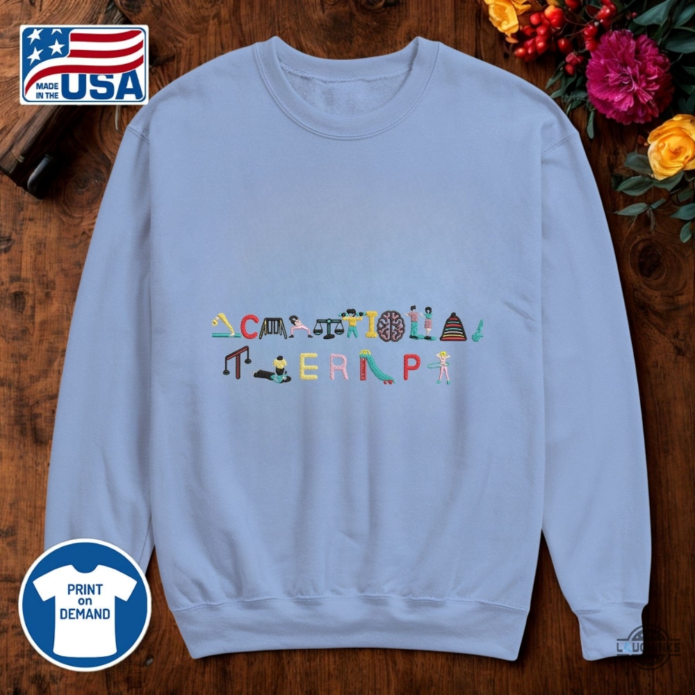 Occupational Therapy Embroidered Shirt 5 Occupational Therapy Embroidered Shirt