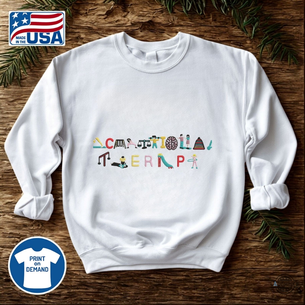 Occupational Therapy Embroidered Shirt 6 Occupational Therapy Embroidered Shirt