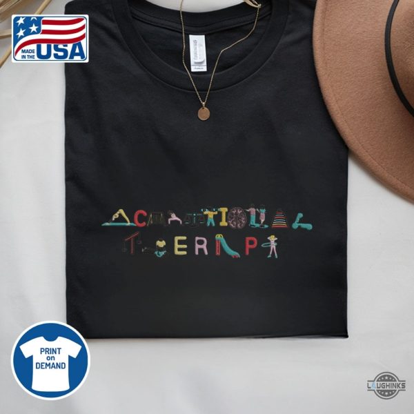 occupational therapy embroidered shirt