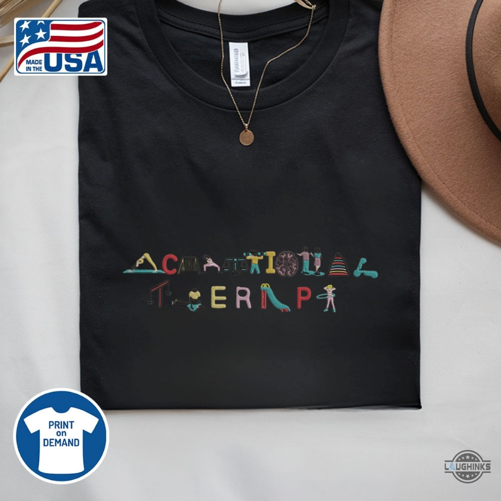Occupational Therapy Embroidered Shirt 8 Occupational Therapy Embroidered Shirt