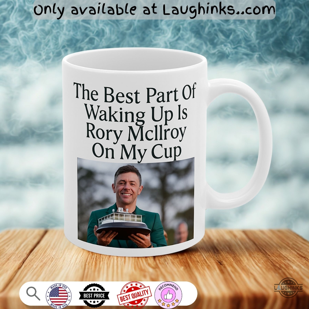 Rory Mcilroy Wins Masters Golf Tournament 2025 Coffee Mug 3 Rory McIlroy wins Masters golf tournament 2025 coffee mug