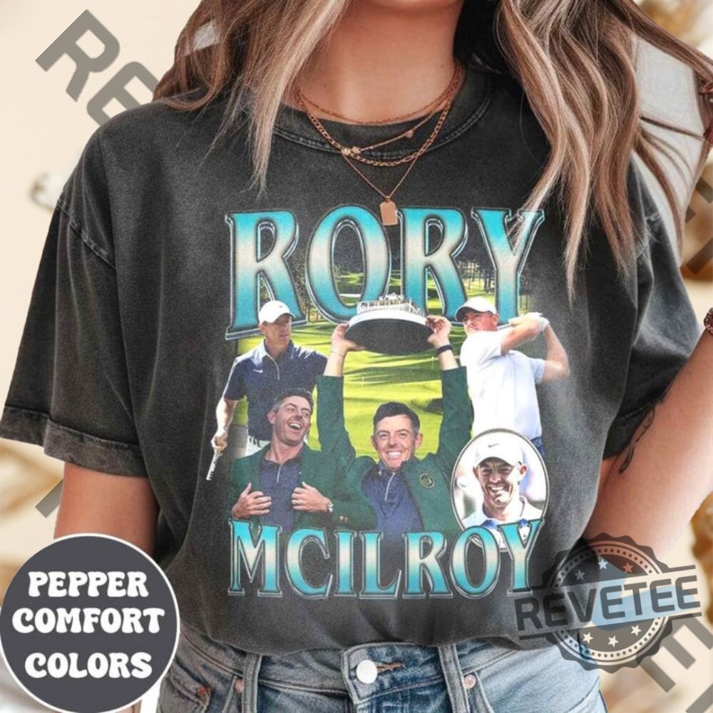 Rory Mcilroy Merchandise Tshirt Hoodie Mens Womens revetee 1