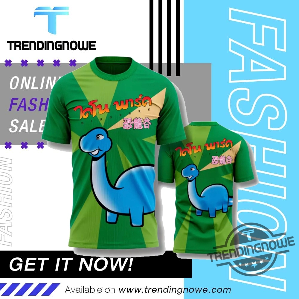 IShowspeed Dinopark Overprint Shirt In Thailand