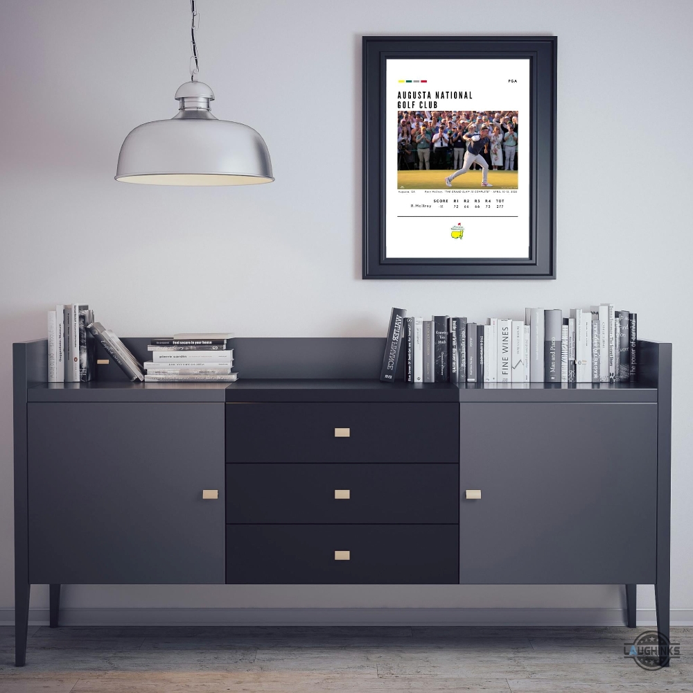 Rory Mcilory The Grandslam Is Complete 2025 Masters Tournament Winner Framed Poster 10 Rory McIlory The Grandslam is Complete 2025 Masters Tournament Winner Framed Poster