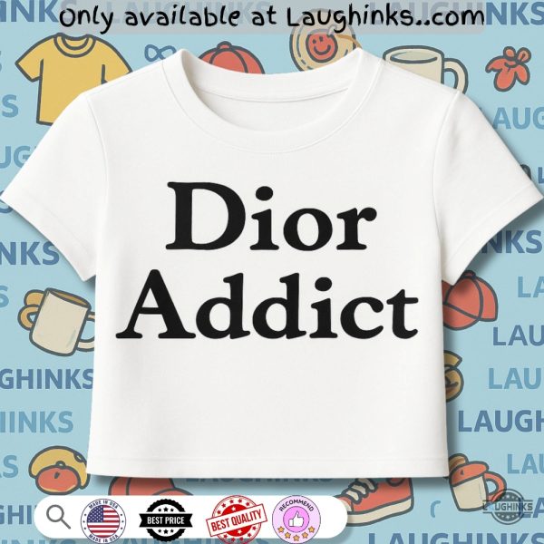 women dior addict baby tee shirt