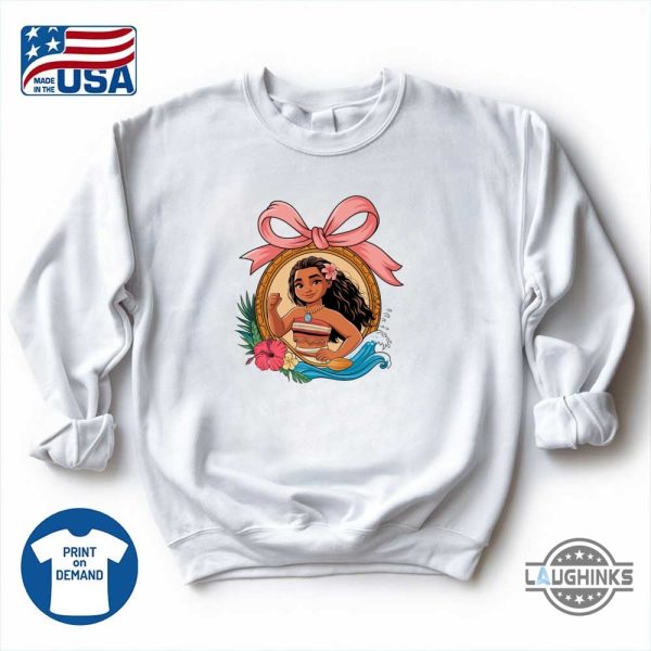 moana disney princess shirt new