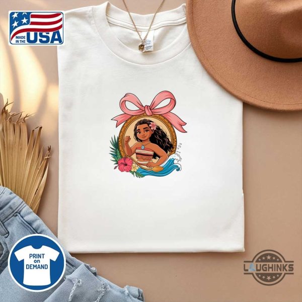 moana disney princess shirt new