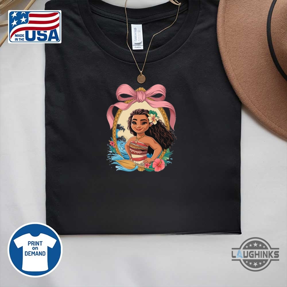 New Moana Disney Princess Shirt 17 New Moana Disney Princess shirt