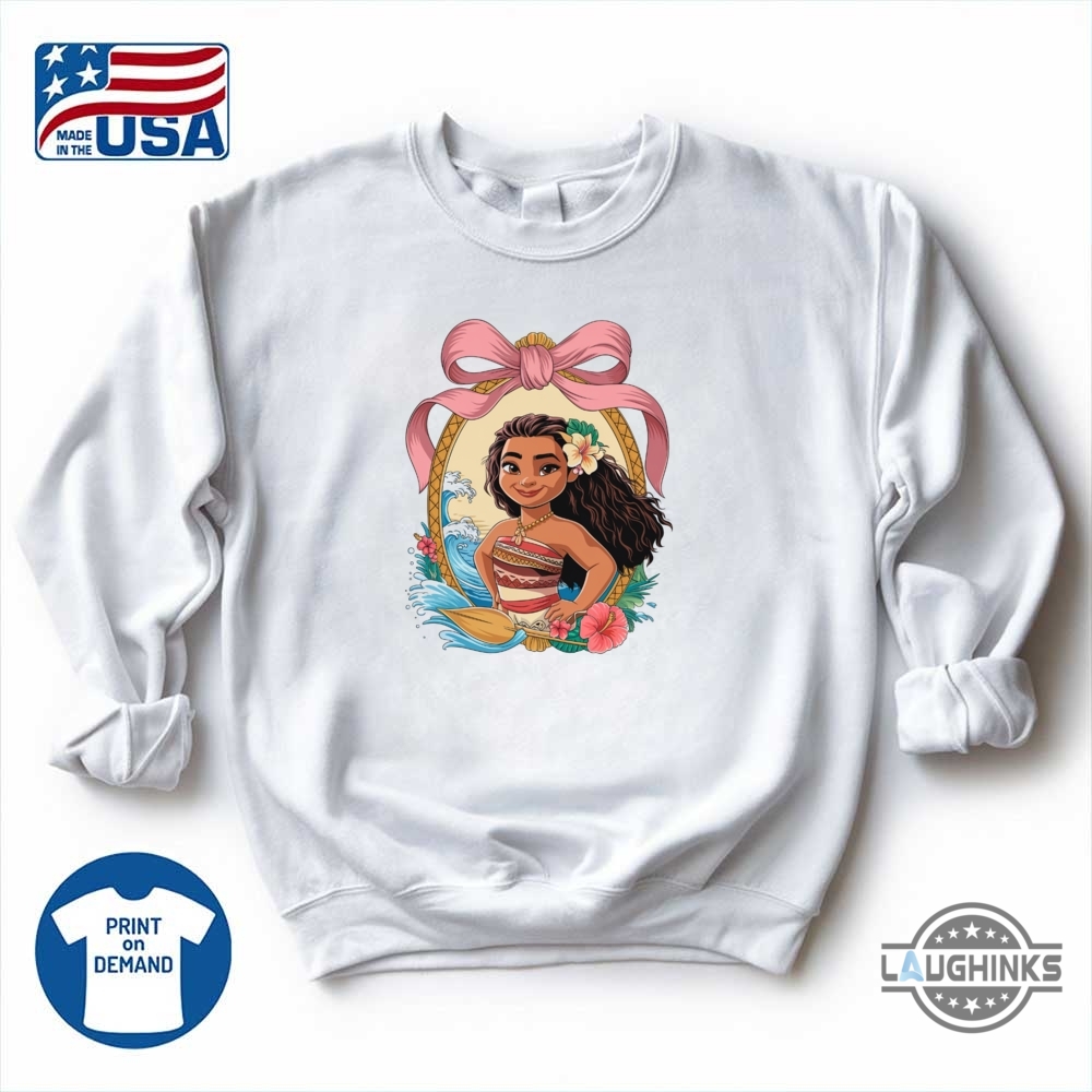 New Moana Disney Princess Shirt 18 New Moana Disney Princess shirt
