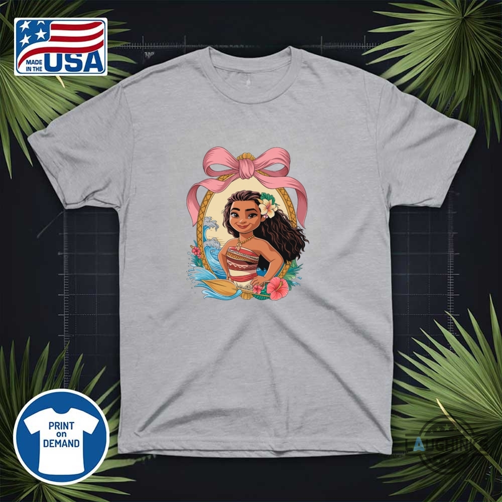 New Moana Disney Princess Shirt 21 New Moana Disney Princess shirt