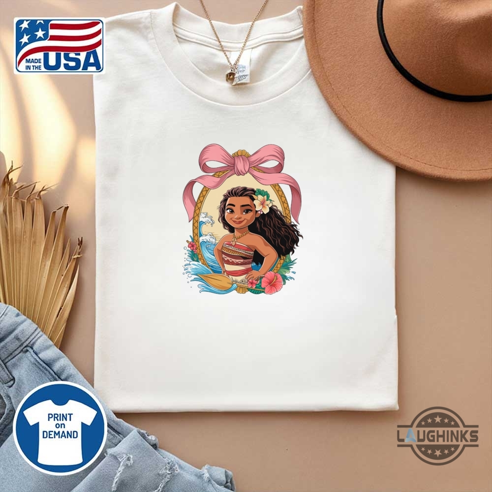 New Moana Disney Princess Shirt 23 New Moana Disney Princess shirt