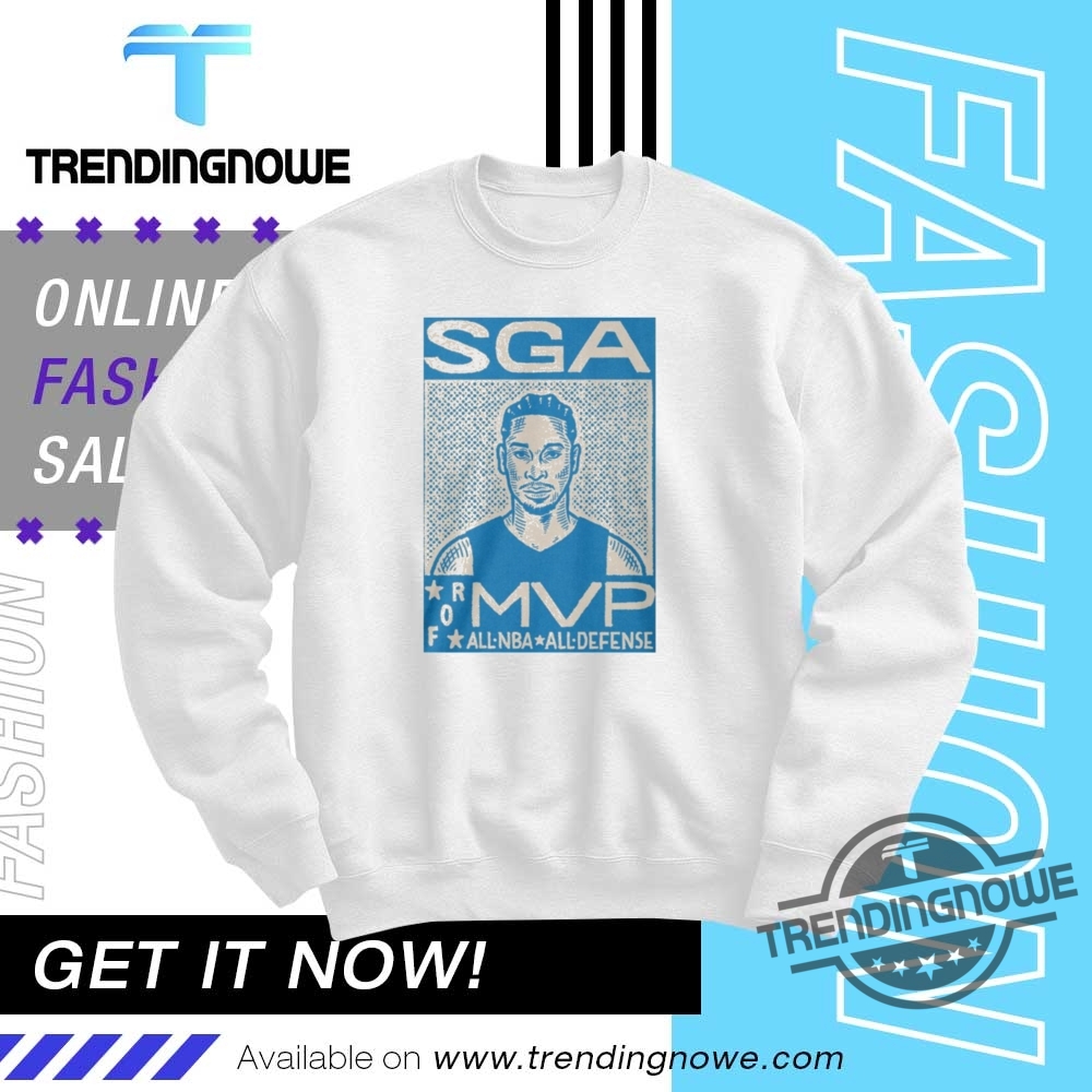 Jalen Williams Wear Sga Mvp Shirt For Nba All Defensive T Shirt 10 Jalen Williams Wear SGA MVP Shirt For NBA All Defensive T Shirt