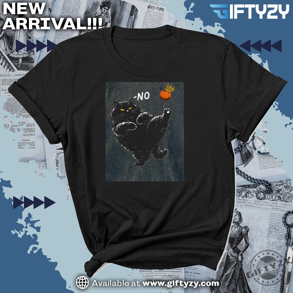 No Kings In America Black Cat Funny Political Meme Shirt 7 No Kings in America Black Cat Funny Political Meme Shirt