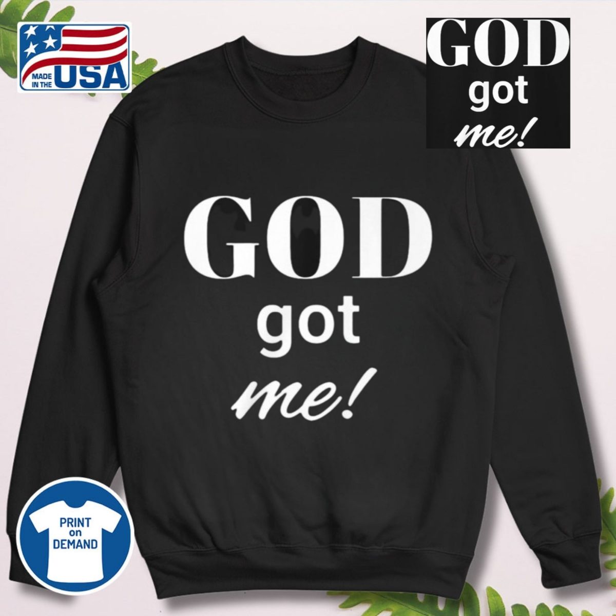 doordash god got me shirt (3)