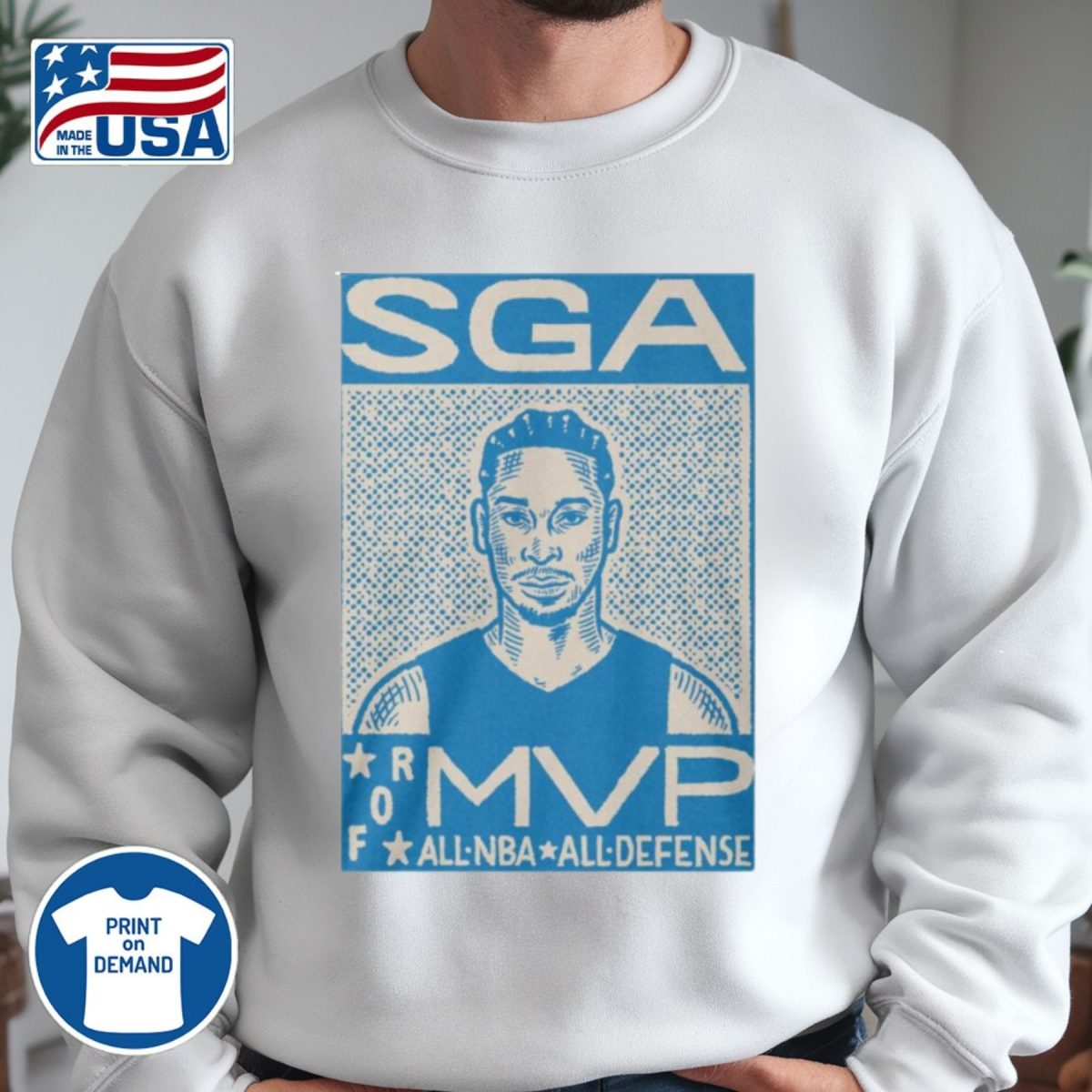 sga mvp jalen williams shirt 3
