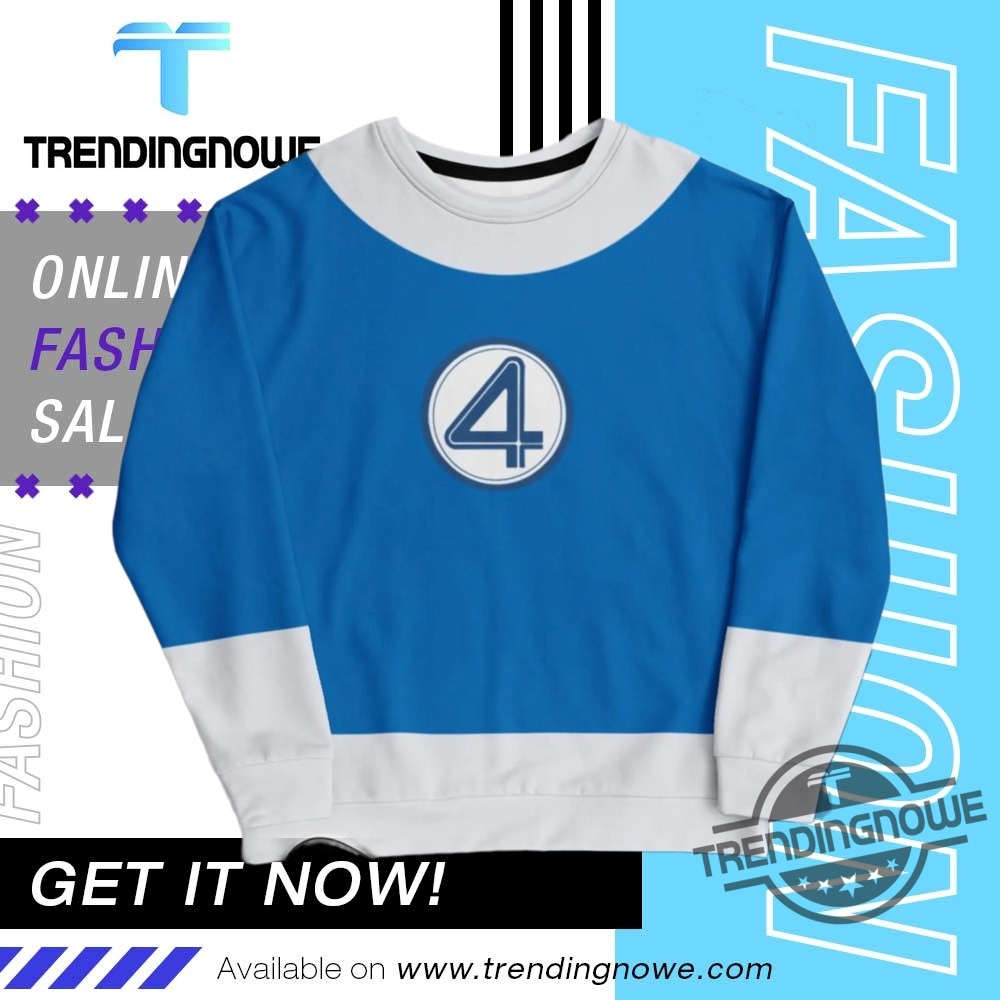 Mr Fantastic Reed Richards Fantastic Four Sweatshirt 7 Mr Fantastic Reed Richards Fantastic Four Sweatshirt