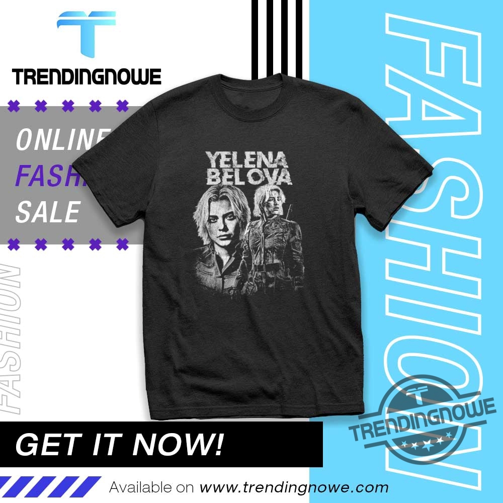 "Top Trendy T-Shirts: Florida State, NBA Playoffs, and More" 7 Black Widow Thunderbolts Yelena Belova Shirt