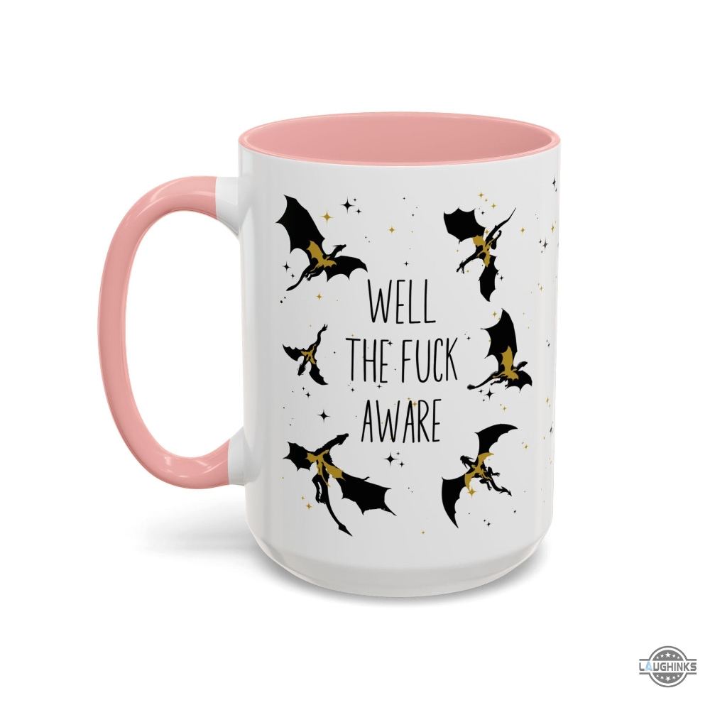 Well The Fuck Aware Xaden Riorson Fourth Wing Mug 16 Well The Fuck Aware Xaden Riorson Fourth Wing Mug