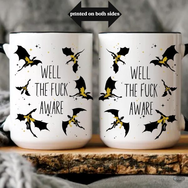 well the fuck aware xaden riorson fourth wing mug