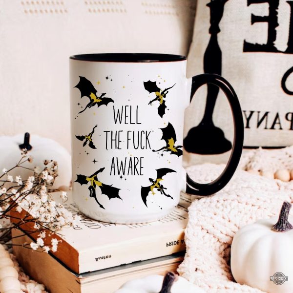 well the fuck aware xaden riorson fourth wing mug