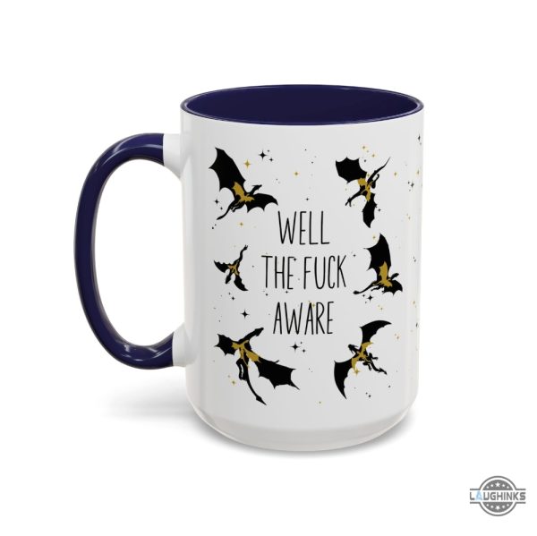 well the fuck aware xaden riorson fourth wing mug