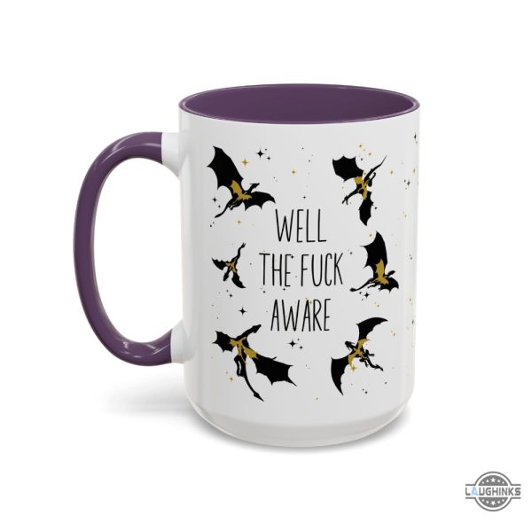 well the fuck aware xaden riorson fourth wing mug