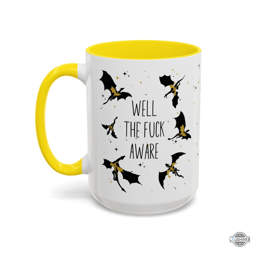 Well The Fuck Aware Xaden Riorson Fourth Wing Mug 21 Well The Fuck Aware Xaden Riorson Fourth Wing Mug
