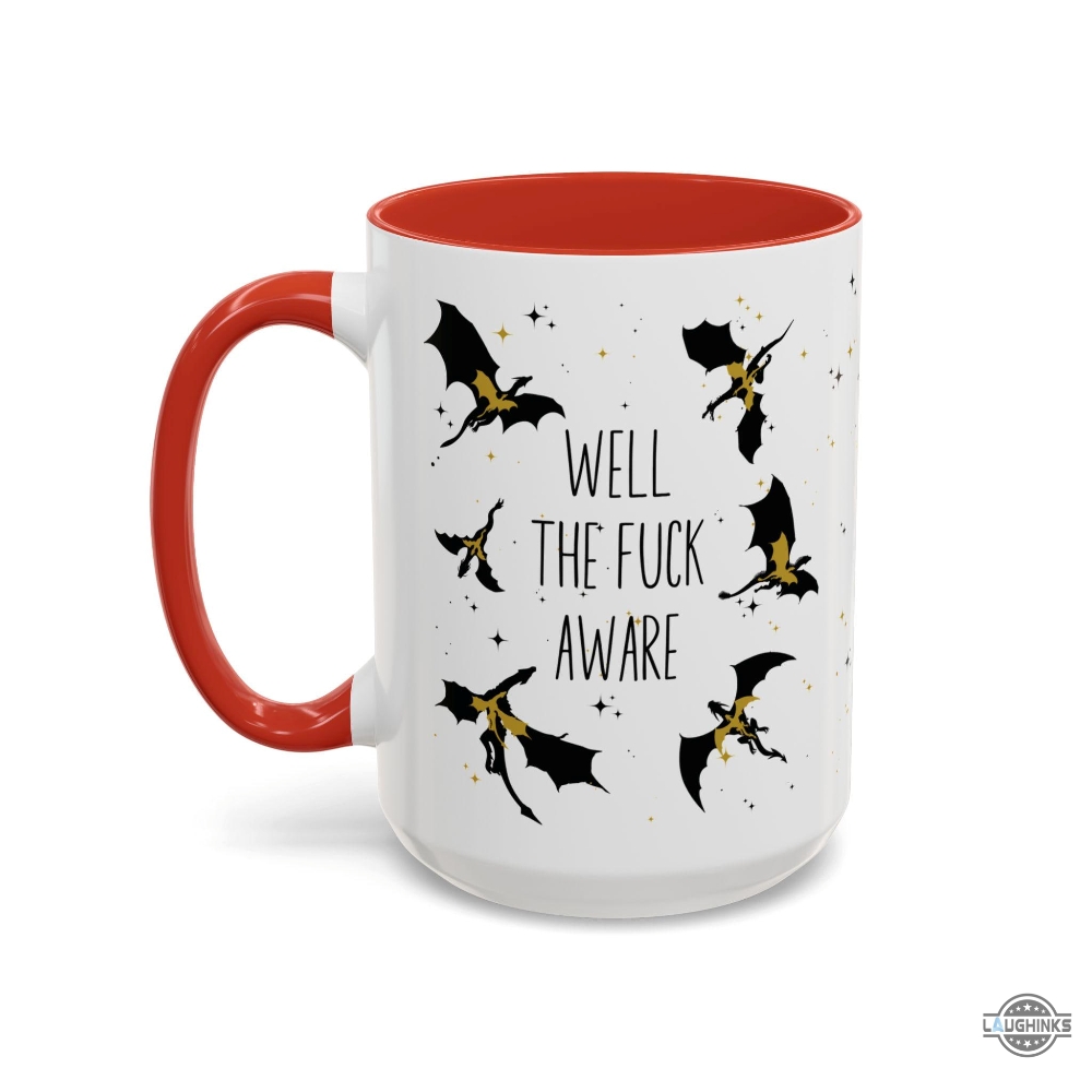 Well The Fuck Aware Xaden Riorson Fourth Wing Mug 22 Well The Fuck Aware Xaden Riorson Fourth Wing Mug