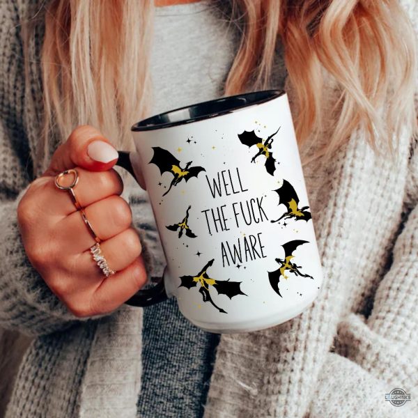 well the fuck aware xaden riorson fourth wing mug