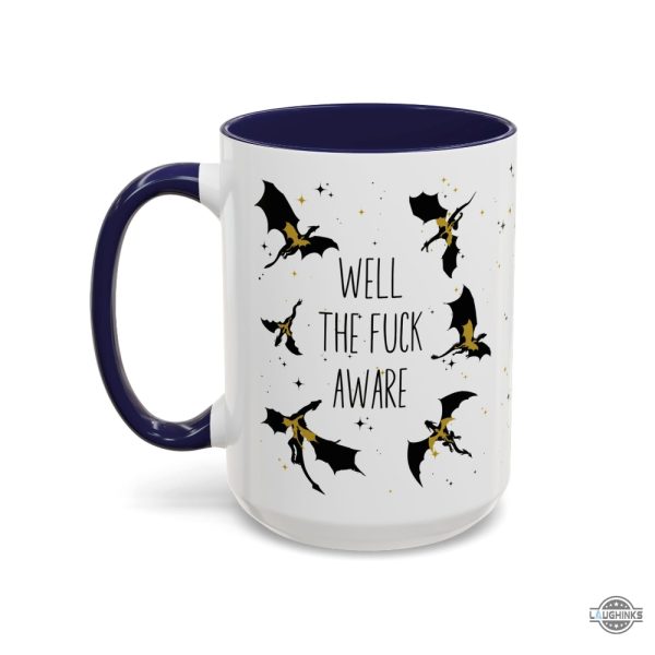 well the fuck aware xaden riorson fourth wing mug