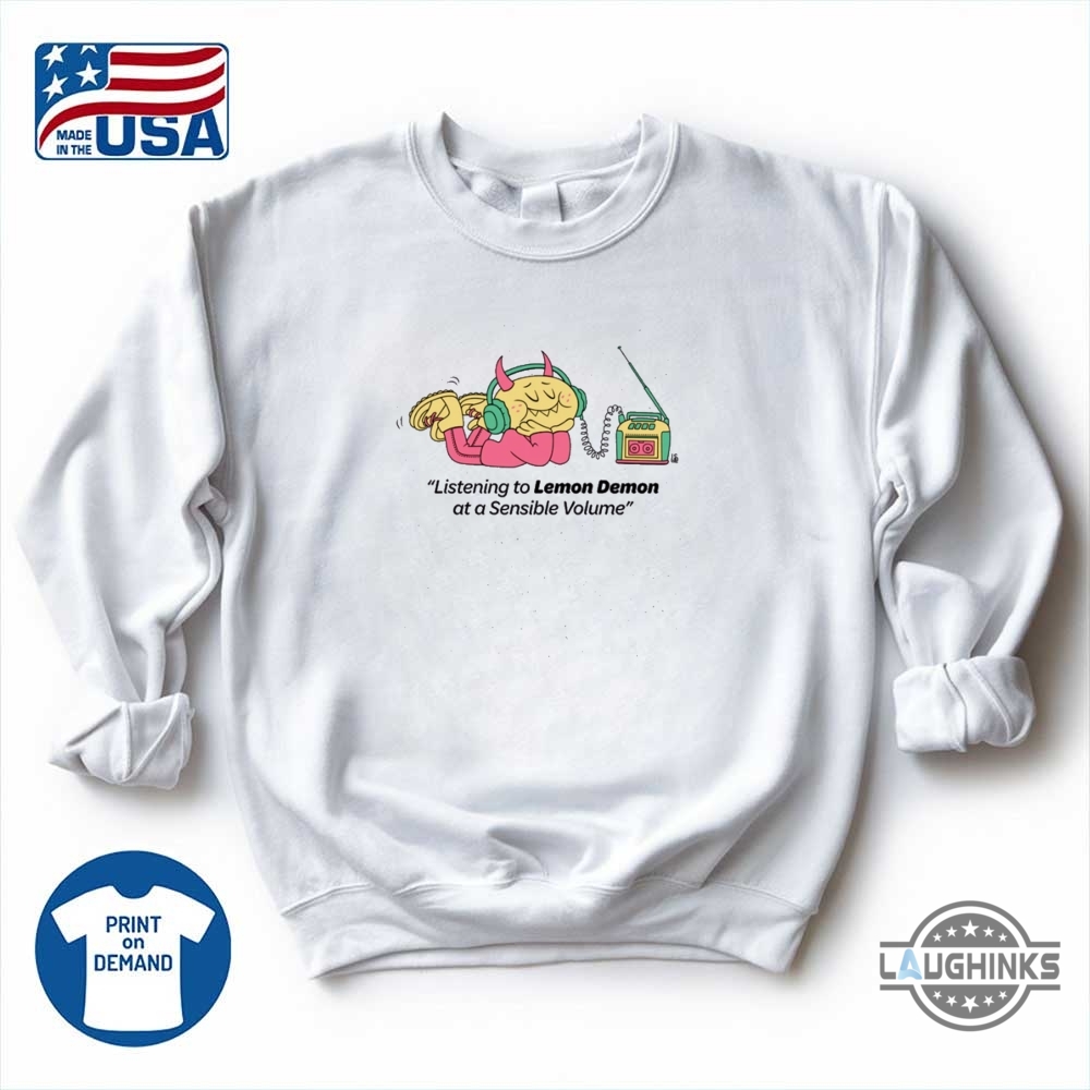 Listening To Lemon Demon Shirt Sweatshirt Hoodie 12 Listening to Lemon Demon Shirt Sweatshirt Hoodie