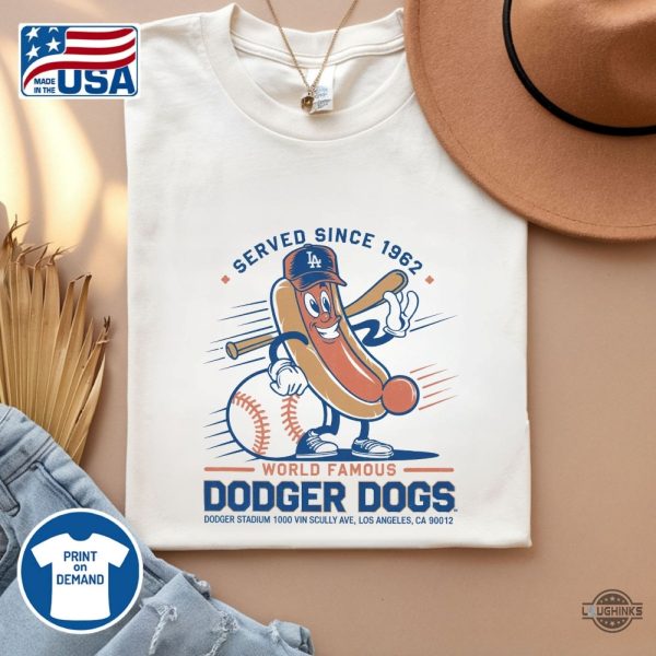 vintage la dodgers dog shirt