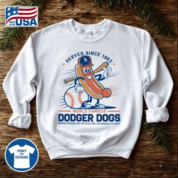 vintage la dodgers dog shirt