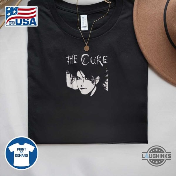 maggie michelle ortiz wears the cure shirt