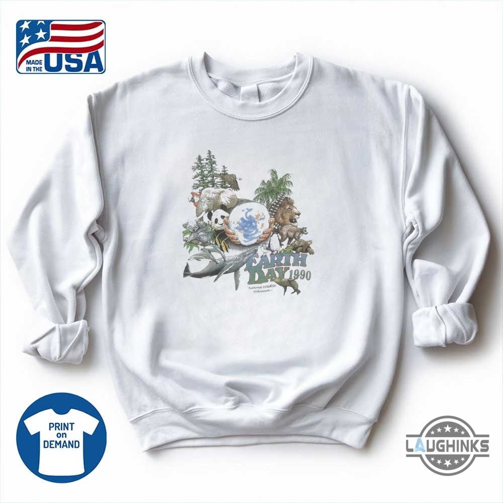Vintage Earth Day Every Day National Wildlife Federation Shirt 9 Vintage EARTH DAY EVERY DAY National Wildlife Federation Shirt