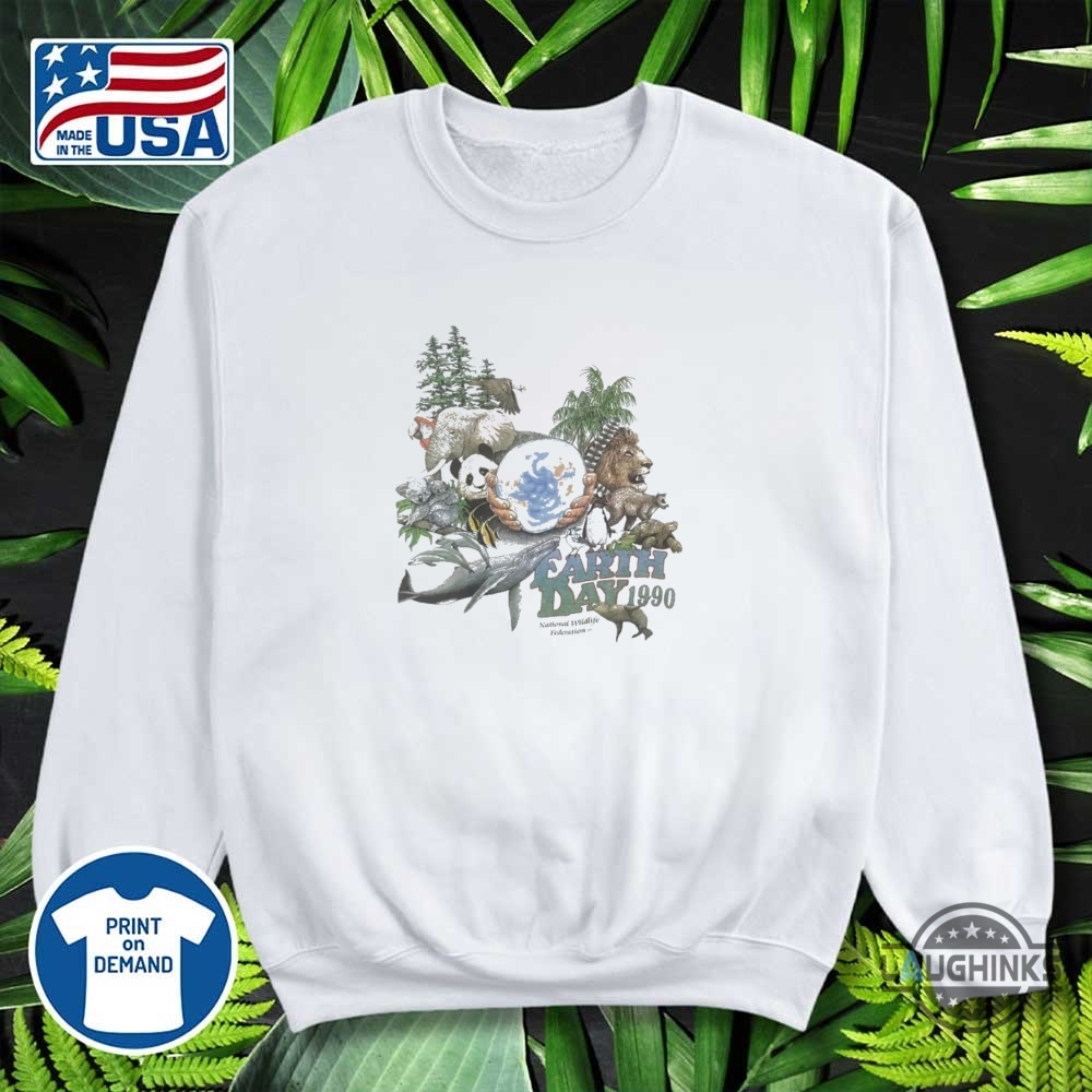 Vintage Earth Day Every Day National Wildlife Federation Shirt 10 Vintage EARTH DAY EVERY DAY National Wildlife Federation Shirt