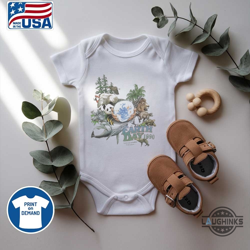 Vintage Earth Day Every Day National Wildlife Federation Shirt 13 Vintage EARTH DAY EVERY DAY National Wildlife Federation Shirt