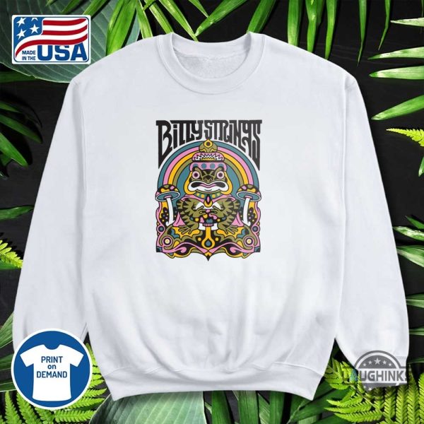 official billy strings spring tour 2022 concert shirt reprinted