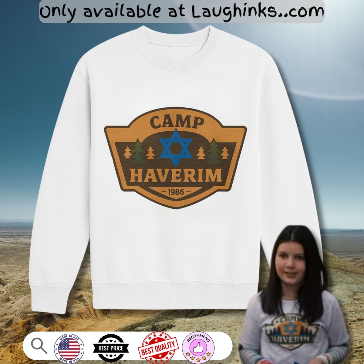 madison camp haverim shirt in the my friend joanne episode of nobody wants this
