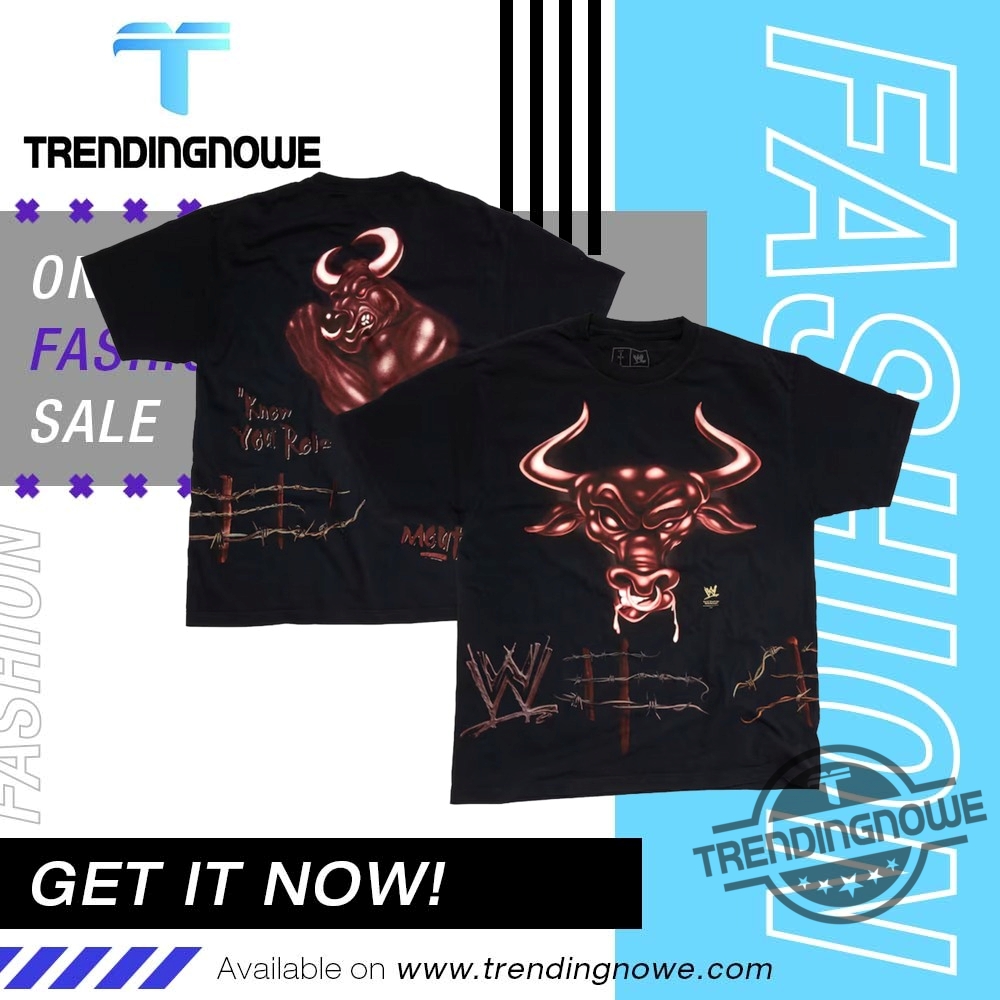 Cactus Jack Wwe Know Your Role Shirt trendingnowe 2