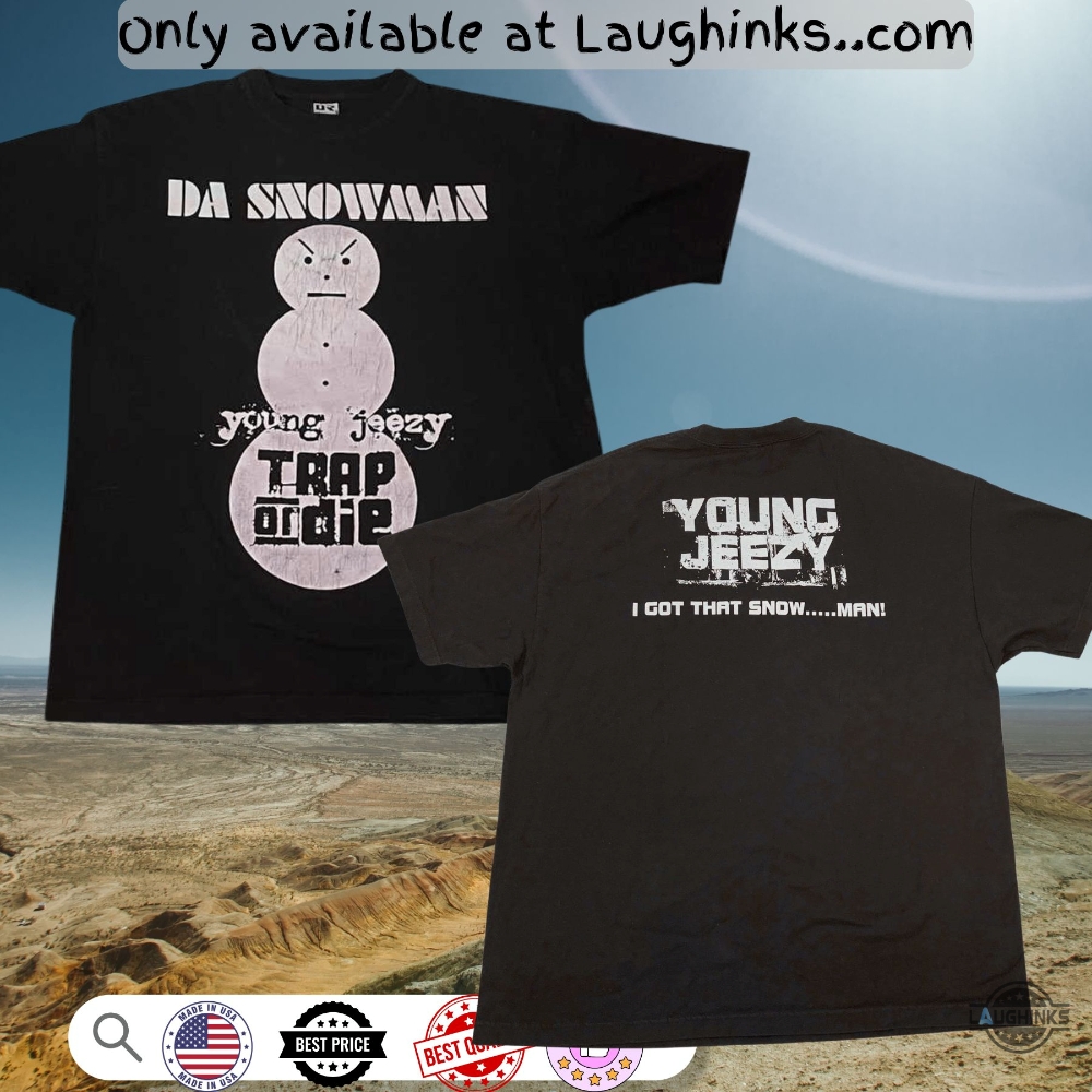 Vintage Young Jeezy Snowman Shirt 5 Vintage young jeezy snowman shirt