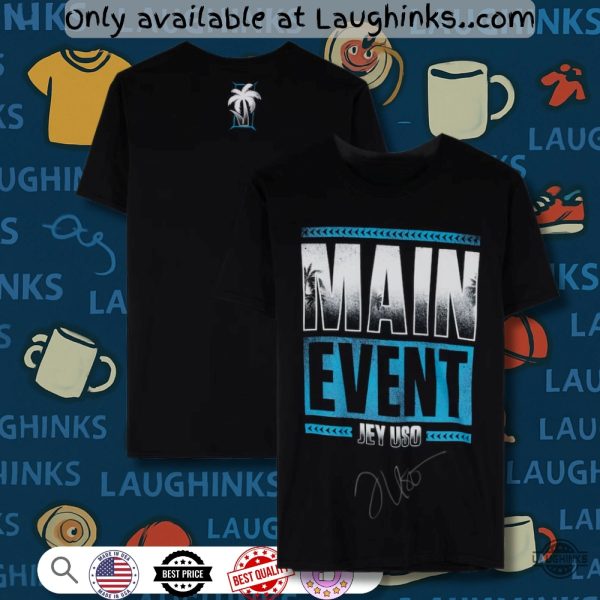 wwe main event jey uso shirt