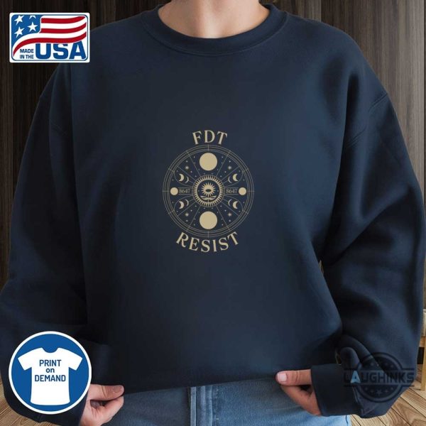 fdt celestial moon 8647 anti trump fascism shirt