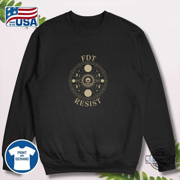 fdt celestial moon 8647 anti trump fascism shirt