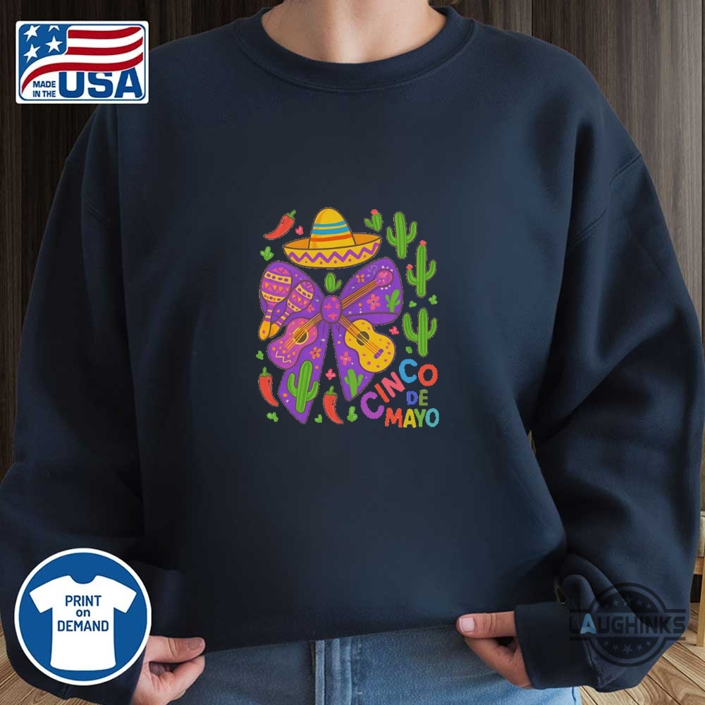 Mexico Floral Cinco De Mayo Bow Coquette Shirt 16 Mexico Floral Cinco De Mayo Bow Coquette Shirt